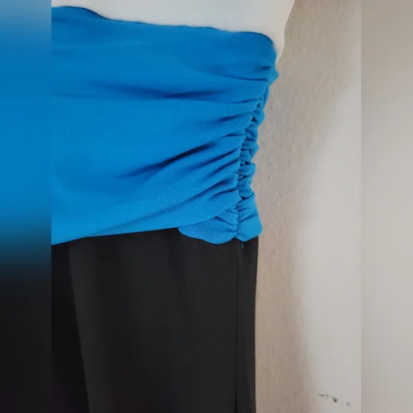 Colorblock A-line dress - Picture 4 of 6